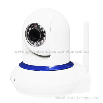 IP surveillance cameras with 1280x720 pixels, supports onvif, pan, tilt, microSD card, two-way audio